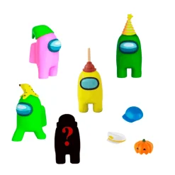 Among Us Serie 2 Pack 5 En Blister Diferentes Modelos