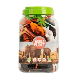 Animales de la Selva Bote 50 Pcs