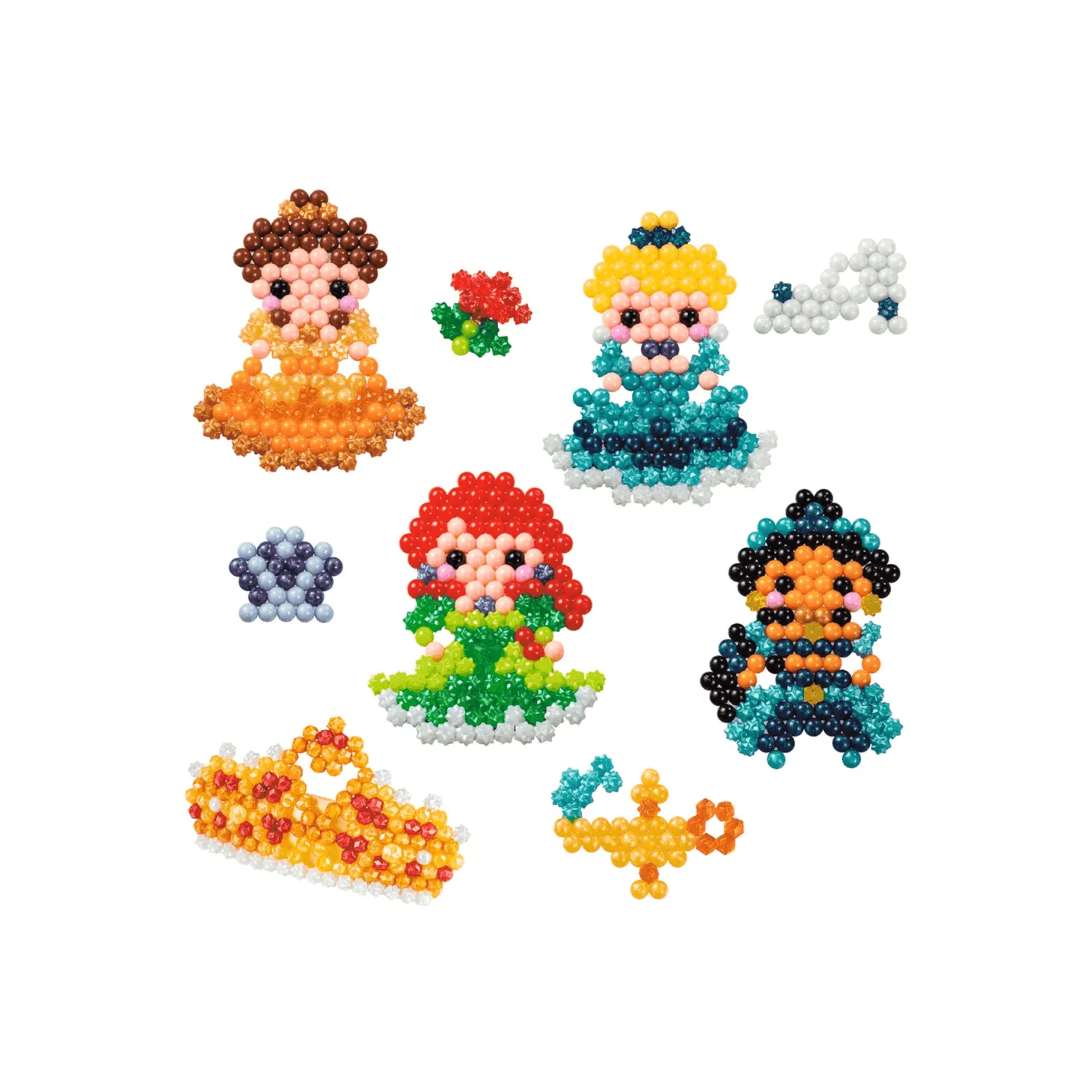 Aquabeads Juego de joyas Princesas Disney