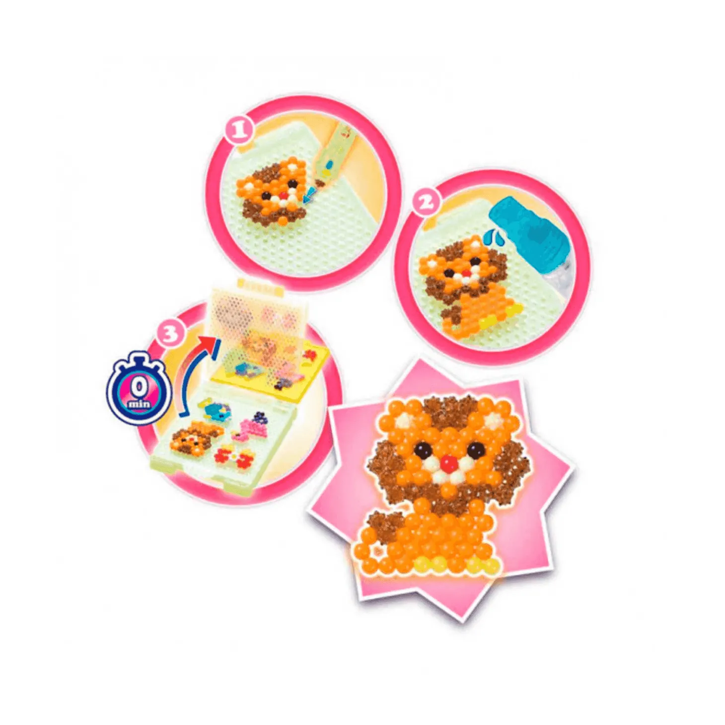 Aquabeads Mega Estuche de Abalorios Estrella