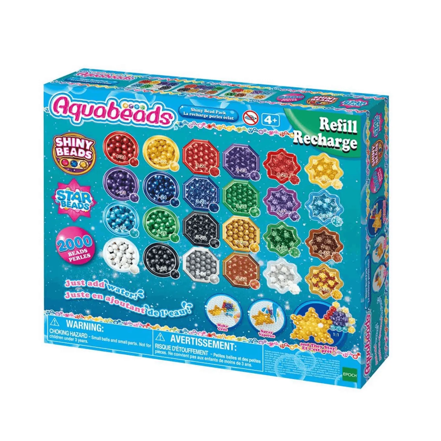 Aquabeads Pack de Abalorios Brillantes