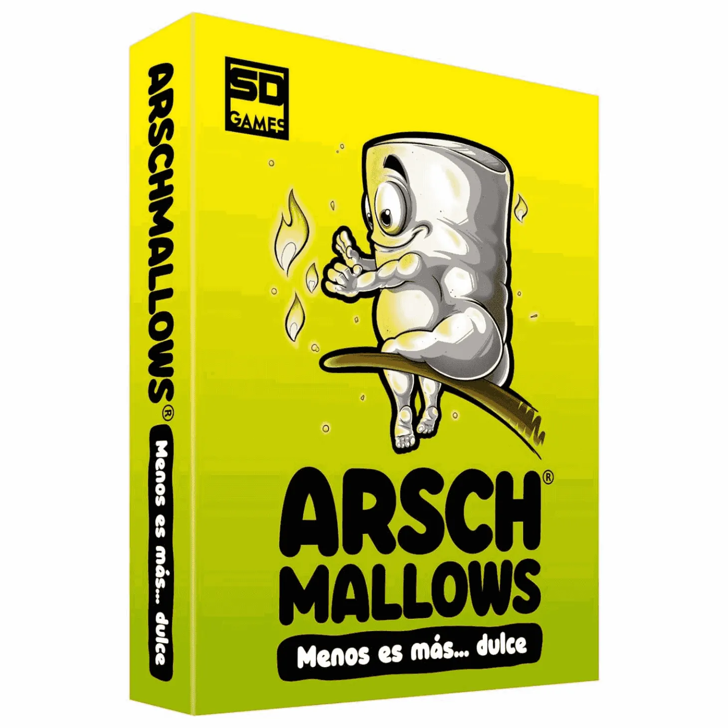 Arschmallows – Juego de cartas de memoria y estrategia con malvaviscos traviesos