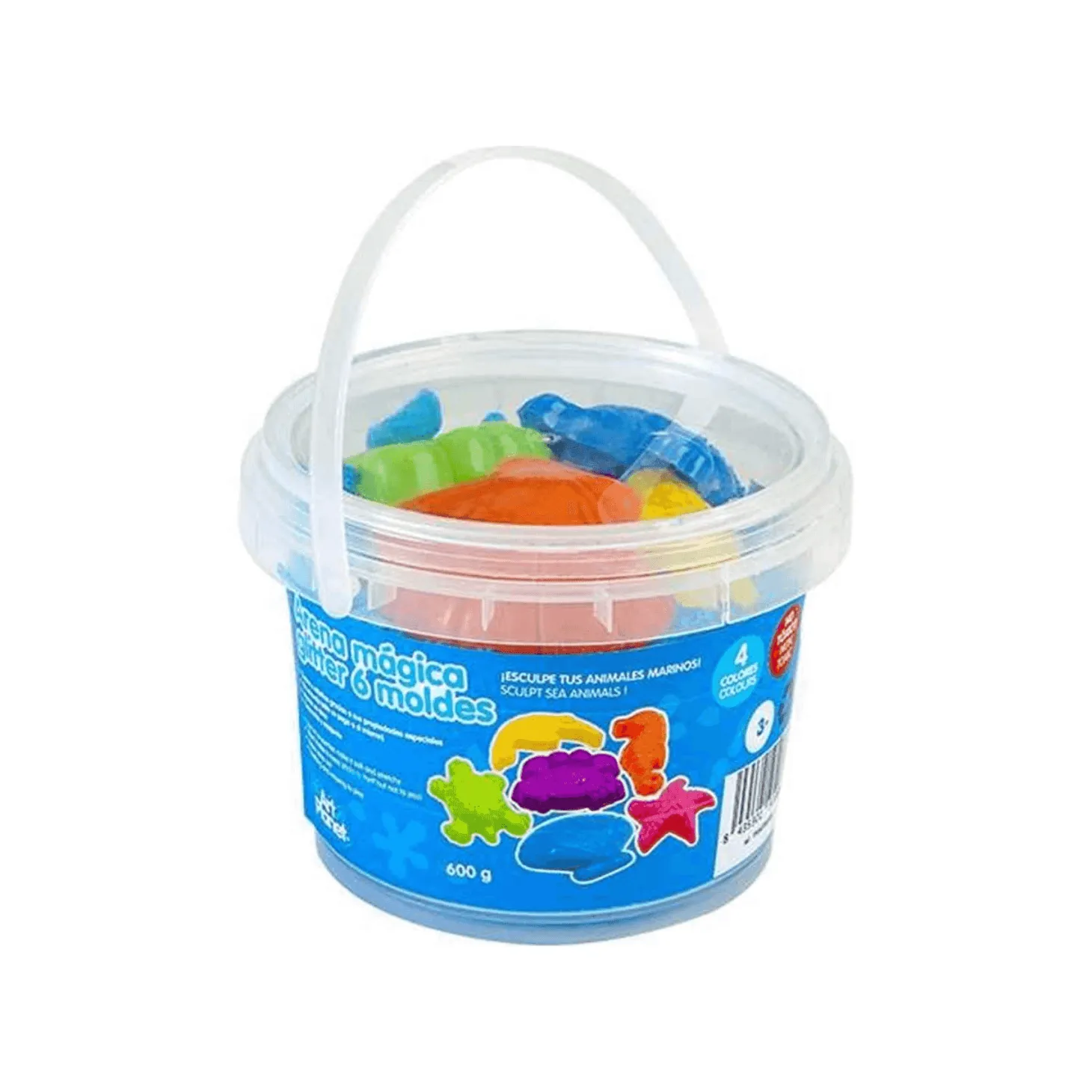 Art Sand Glitter 6 Moldes