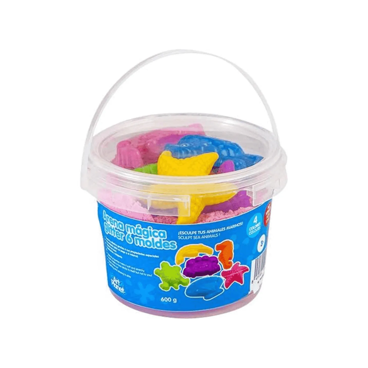 Art Sand Glitter 6 Moldes