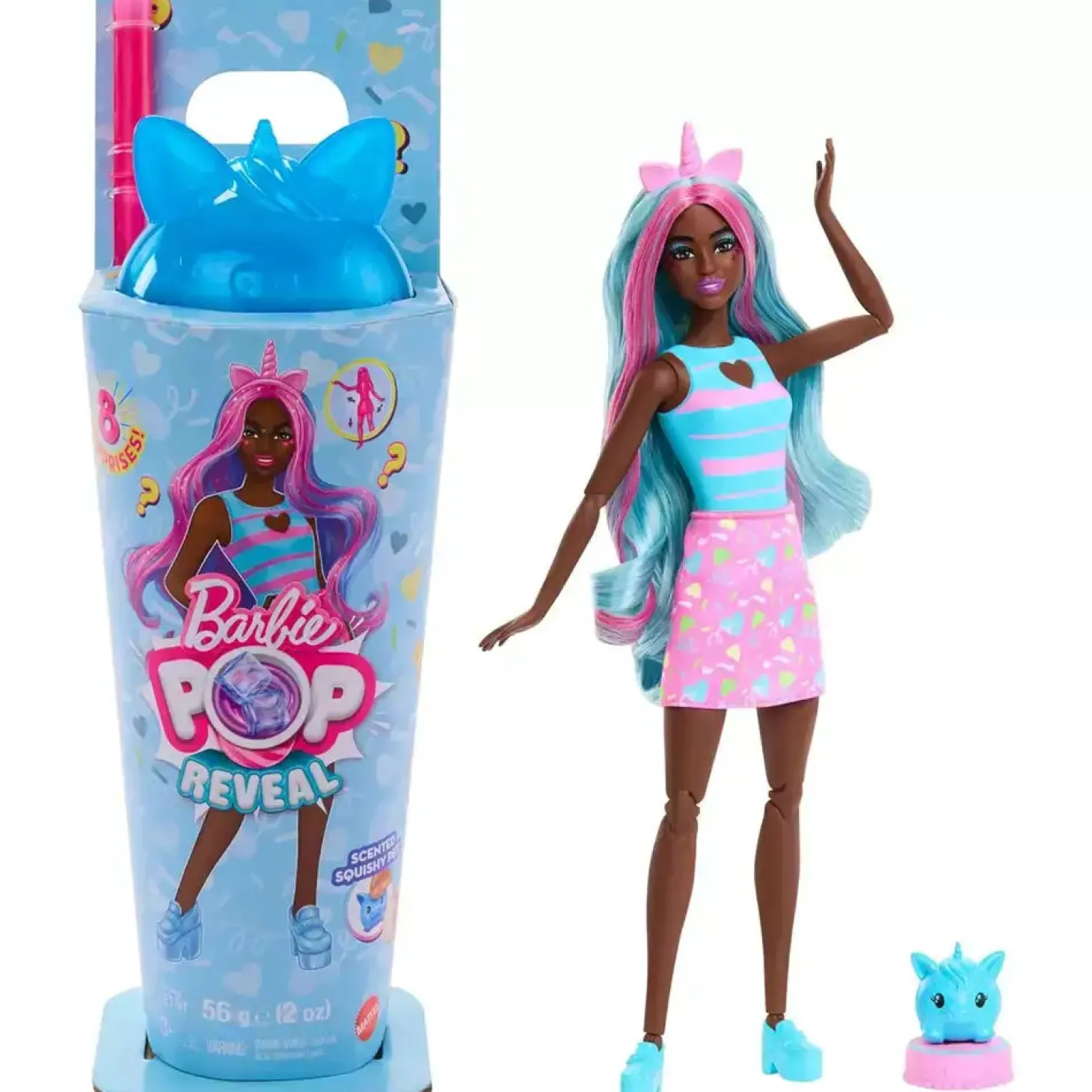 Barbie Barbie Pop Reveal Shakes Unicornio