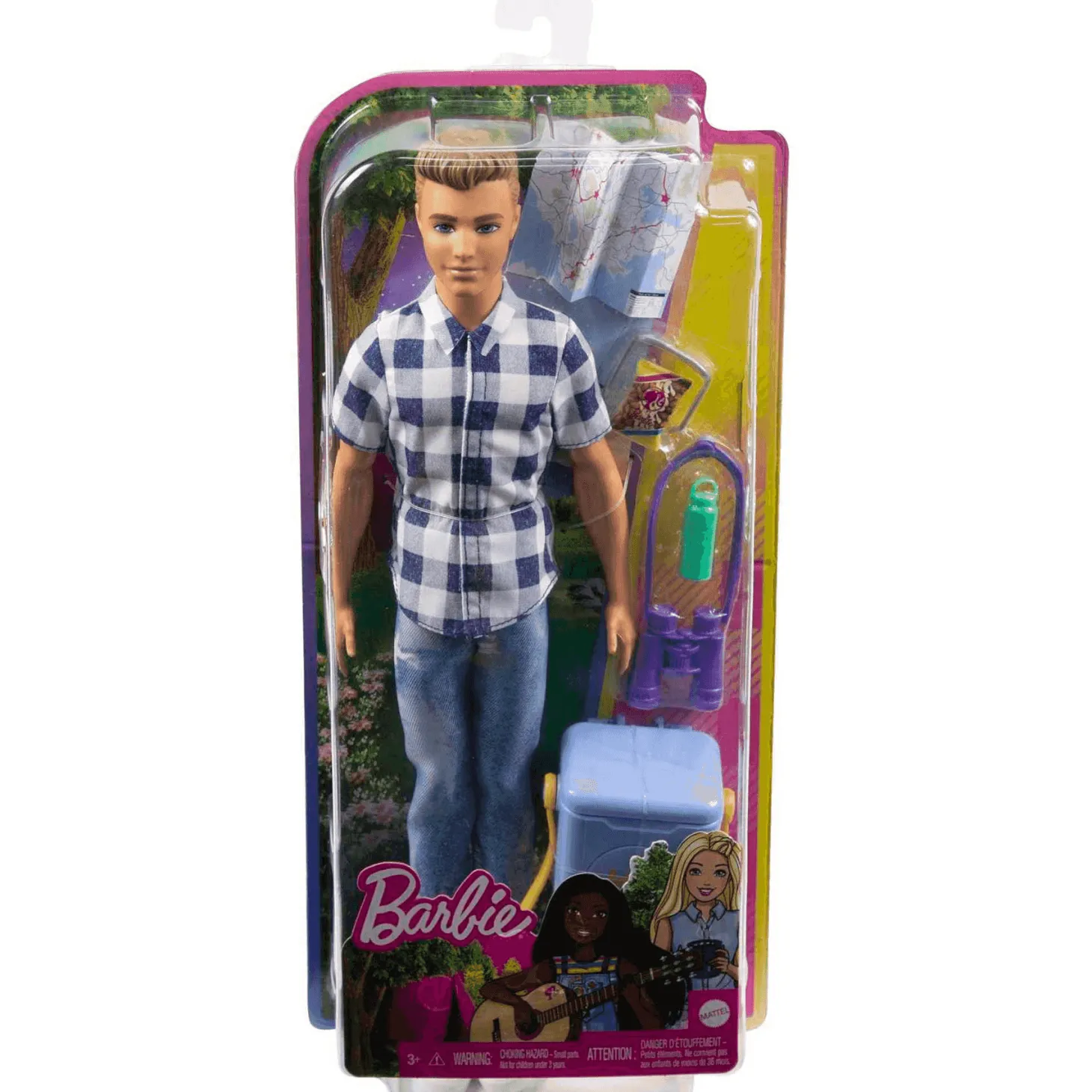 Barbie Cosa de Dos Muñeco Ken de Camping 3 años
