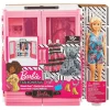 Barbie Fashionista Armario Portatil con Muñeca y Complementos