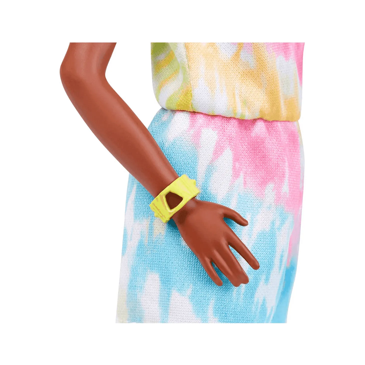 Barbie Fashionista Muñeca con Mono Tie Dye Multicolor