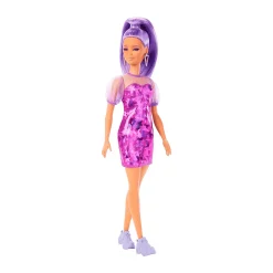Barbie Fashionista Muñeca Morada Monocromática