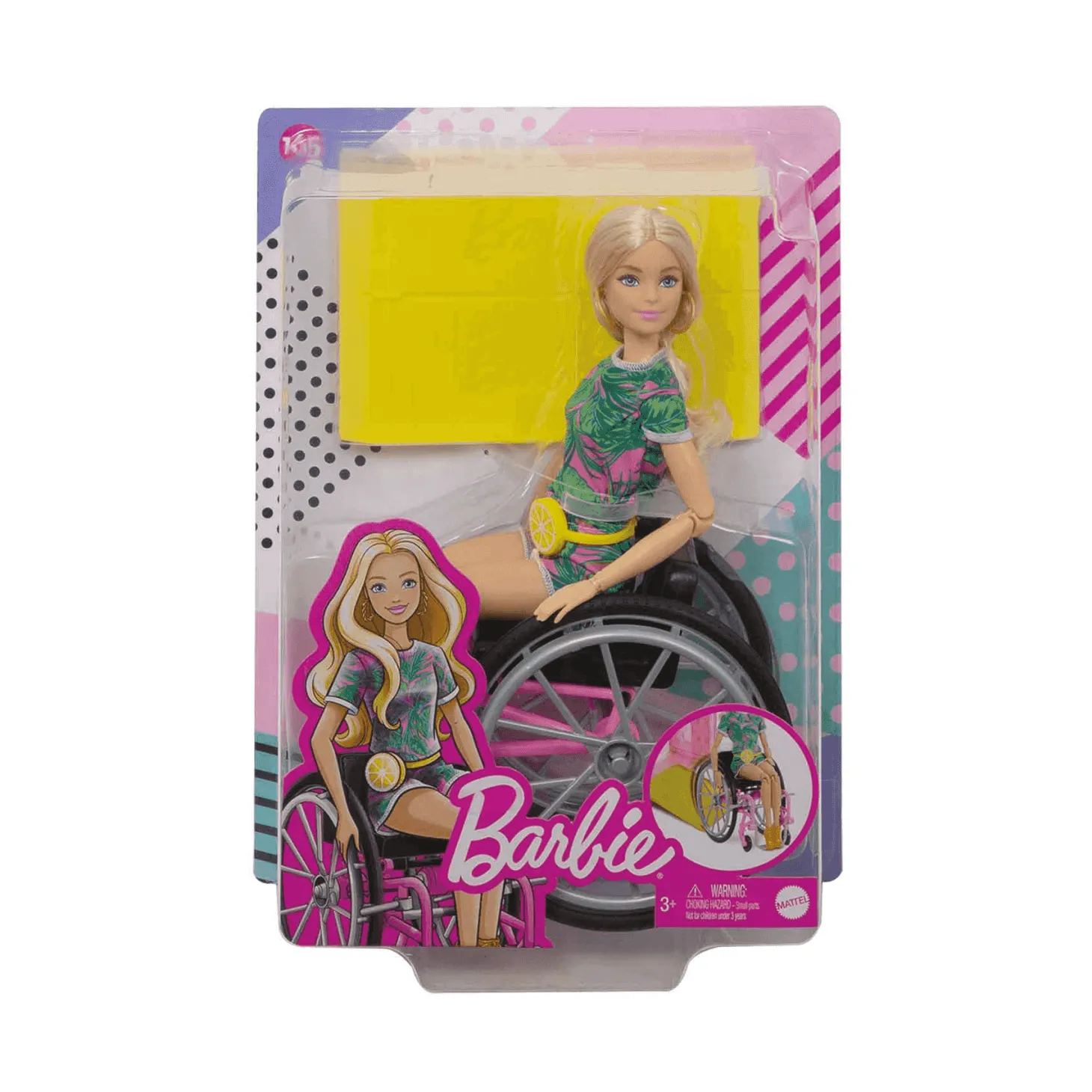Barbie Fashionista Silla de Ruedas