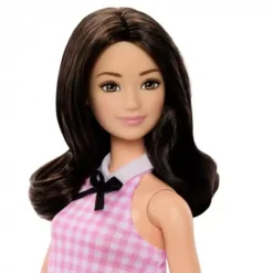 Barbie Fashionistas “Quick Curl” – Vichy rosa 65 Aniv.