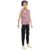 Barbie Ken Fashionista Muñeco Camiseta rayos 3 años