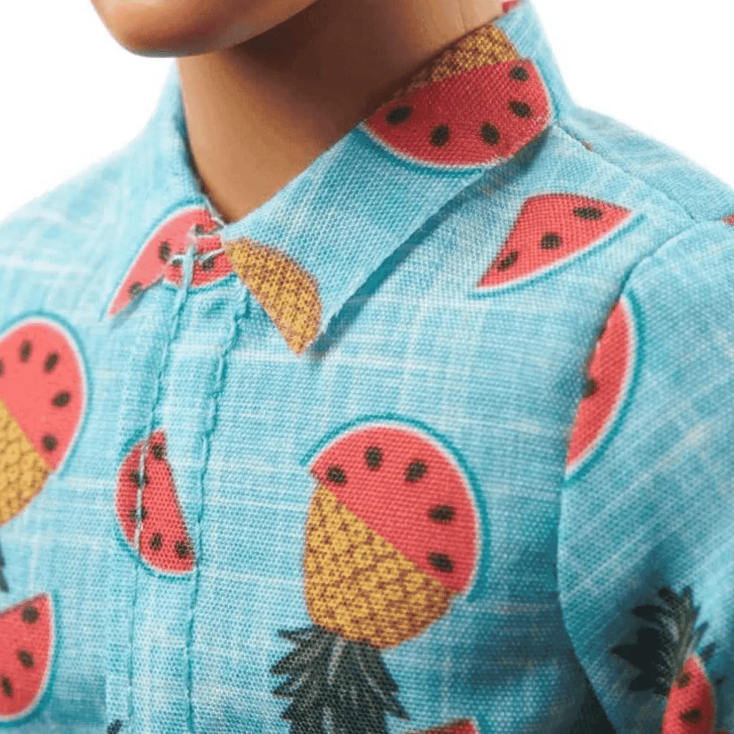 Barbie Ken Fashionista Rubio Pelo Corto Conjunto Tropical