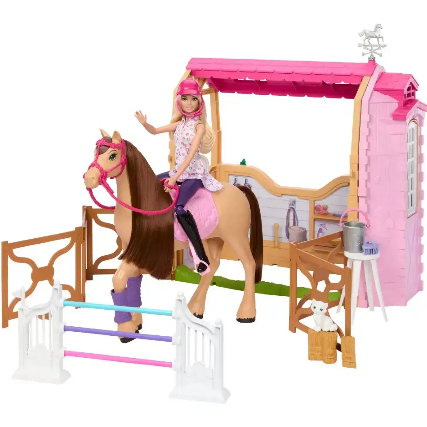 Barbie Mysteries The Great Horse Chase Ultimate Stable Conjunto de juego - Juguete de Barbie