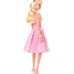 Barbie The Movie Margot Robbie – Vestido vichy rosa