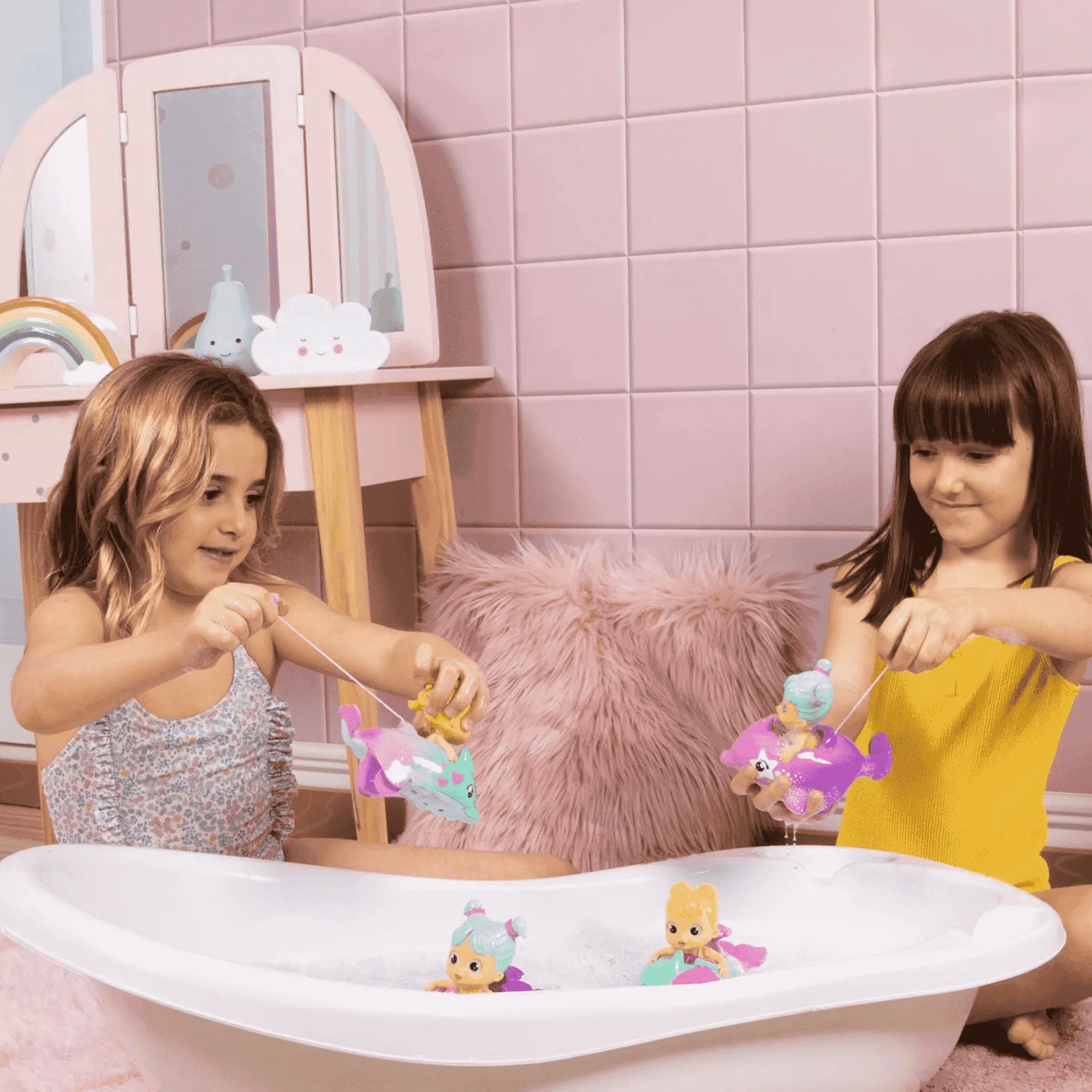 Bloopies Floaties Dolphins Isla Muñeca IMC