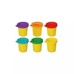 Blíster 6 Botes de Plastilina Colores Surtidos