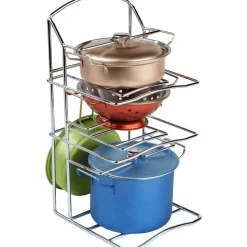 Cacerolas Inox Color Role Planet – Set de cocina infantil Super Chef 7 piezas (3+)