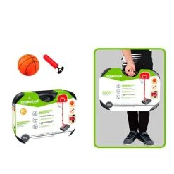 Canasta de Baloncesto Plegable Ajustable con Balón y Bomba – Deporwow