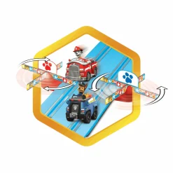 Carrera Paw Patrol On the Track Circuito de Coches