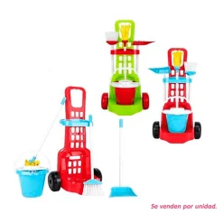 Carrito Limpieza con Accesorios Nuevo