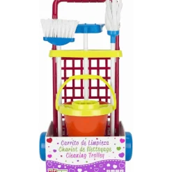 Carrito Limpieza con Accesorios