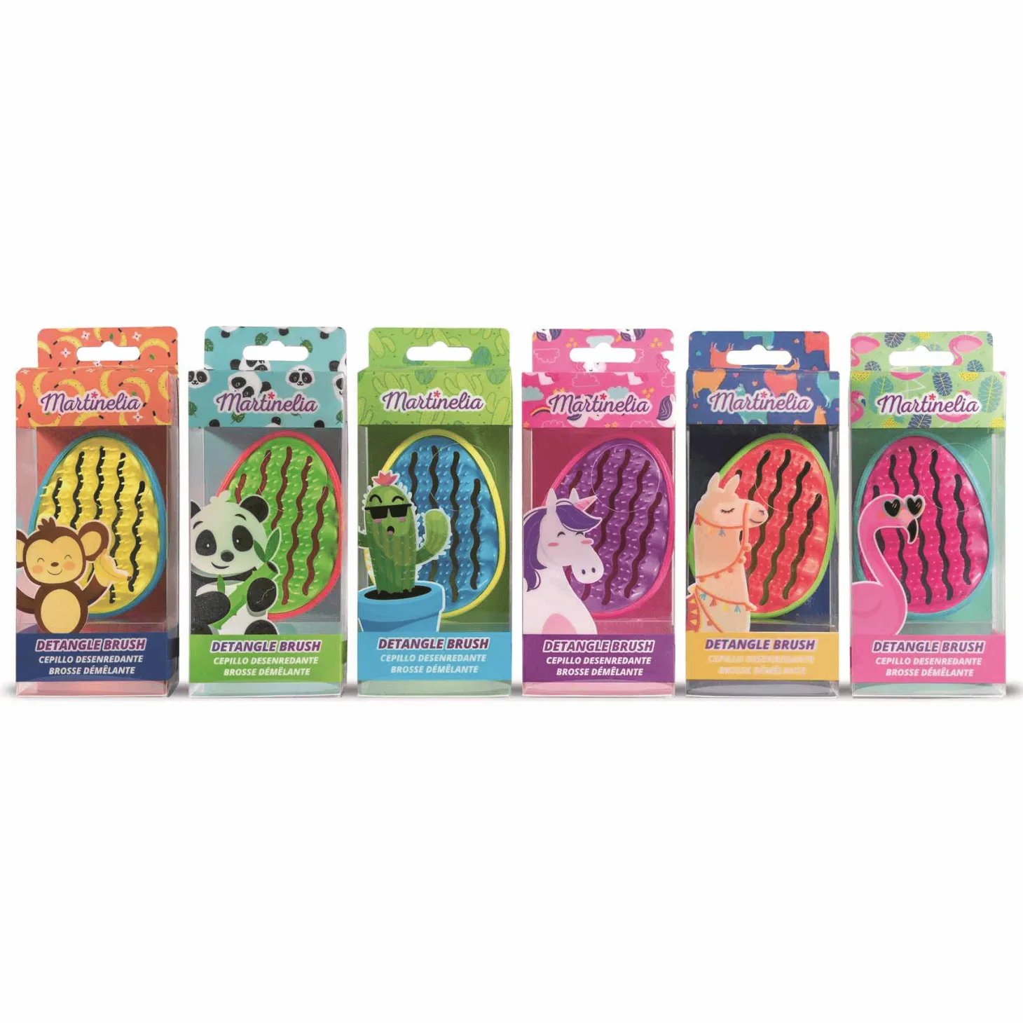 Cepillo desenredante para el pelo de Martinelia Diferentes Modelos