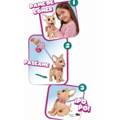 Chi Chi Love Paseo Popo Perrito Interactivo