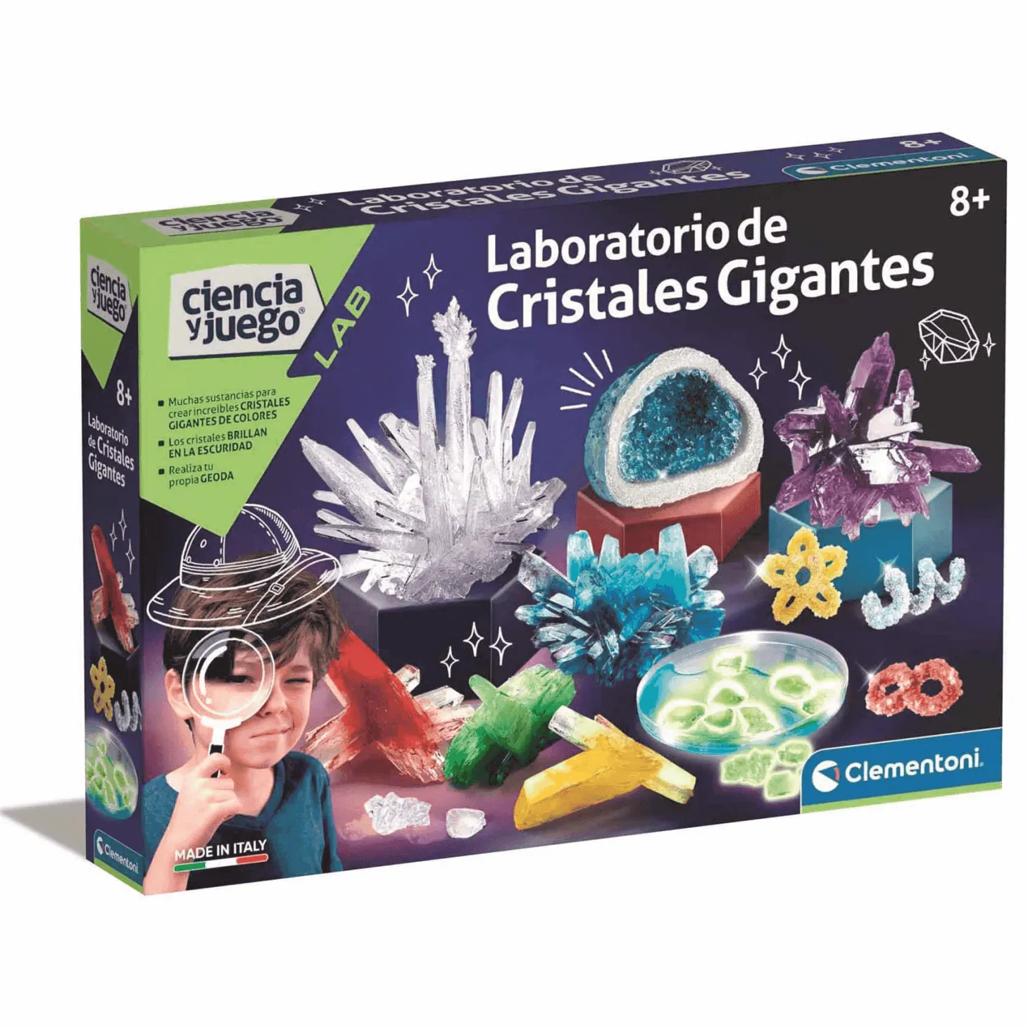 Ciencia y Juego Laboratorio de Cristales Gigantes