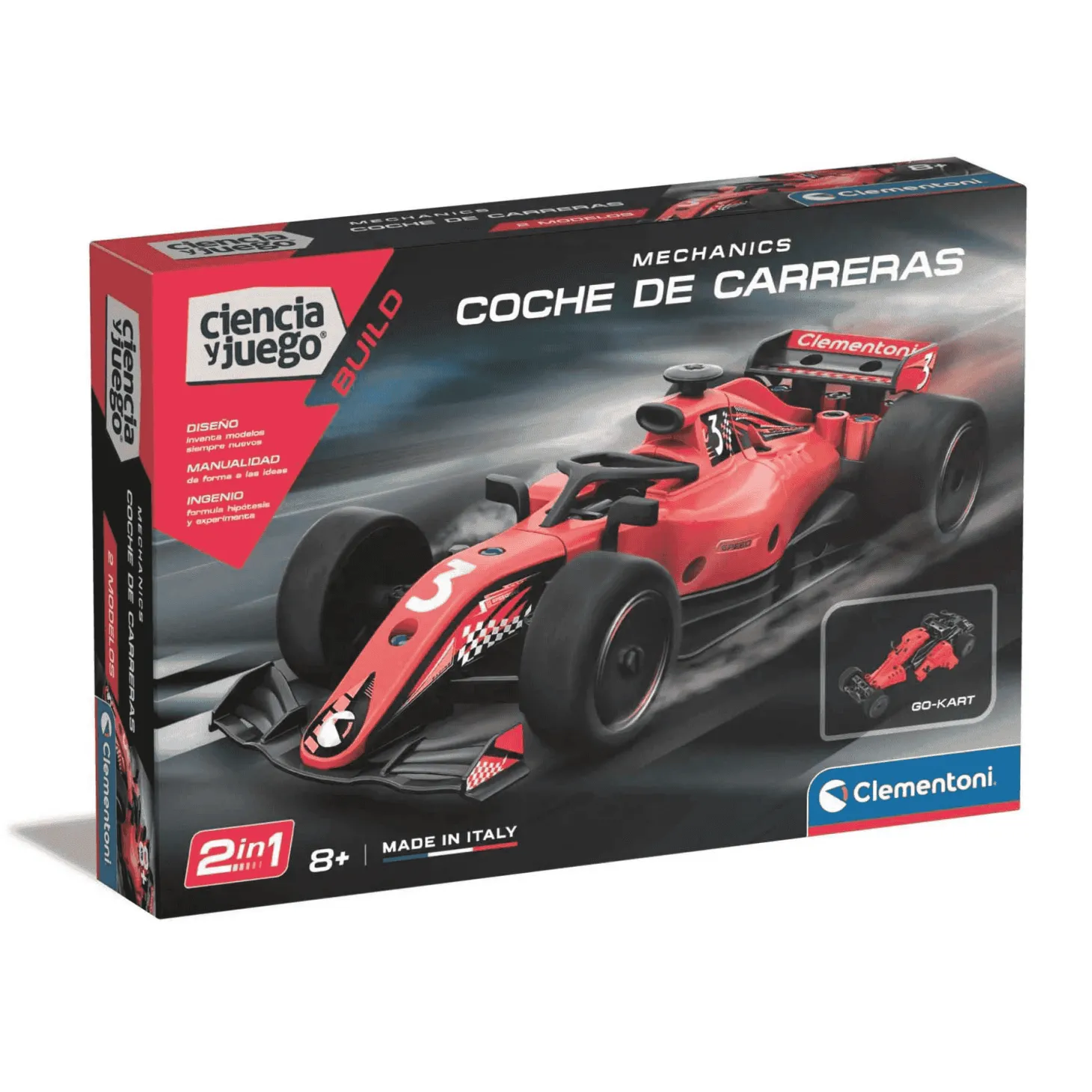 Clementoni Mechanics - Coche de Carreras