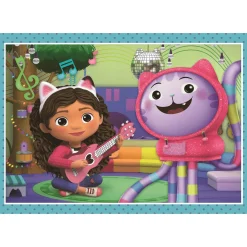 Clementoni Puzzle 4 En 1 Casa De Muñecas De Gabby