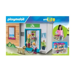 Clínica veterinaria maletín Playmobil
