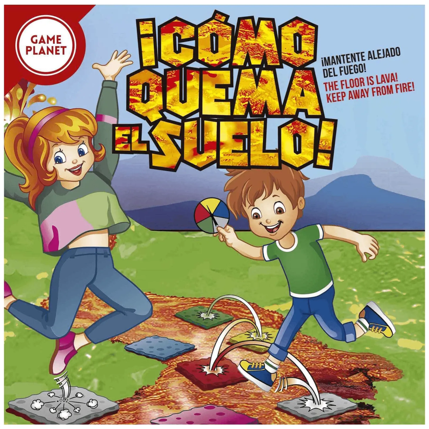 ¡Cómo quema el suelo! Juego