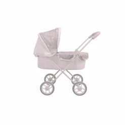 Coche de Muñecas con capota Emma 35x61x60 cm (Altura manillar: 57 cm)