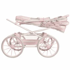 Coche de Muñecas 'Reborn' Plegable con Sombrilla y Suspensión De Cuevas
