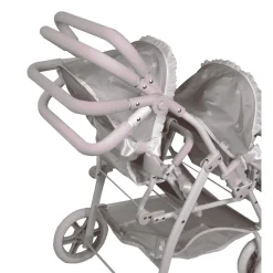 Coche gemelar Emma con bolso