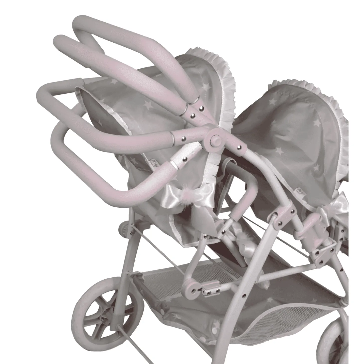 Coche gemelar Emma con bolso