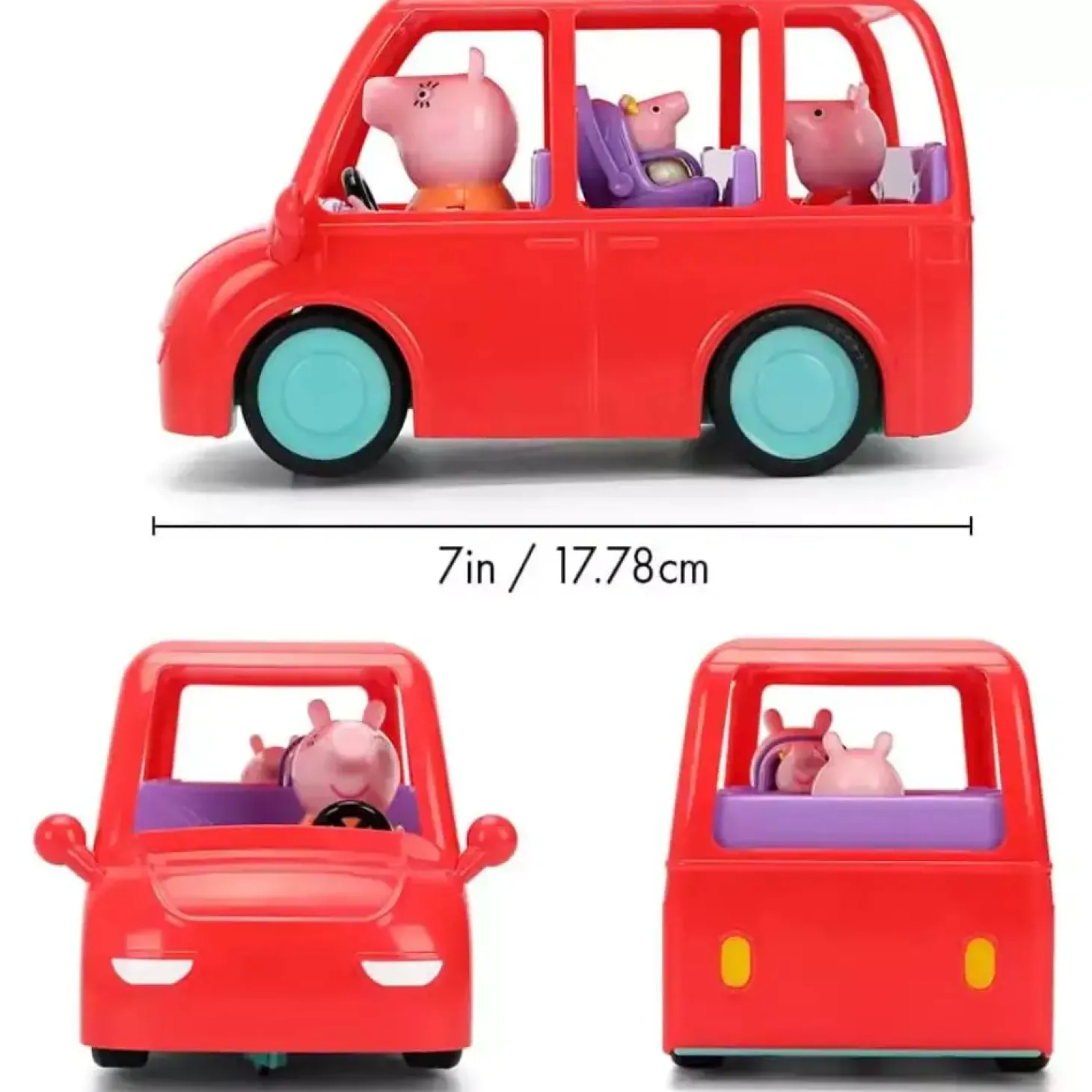 Coche RC Peppa Pig – Coche familiar teledirigido