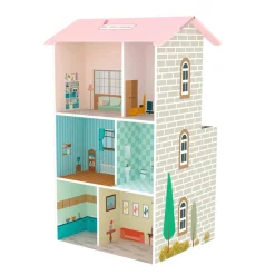 Cocina y Casa de Madera 2 en 1