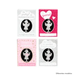 Colgante Ángel De Guardia en Caja Pequeña