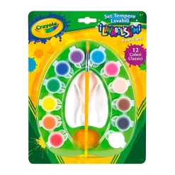 Crayola 12 Acuarelas Lavables con Paleta
