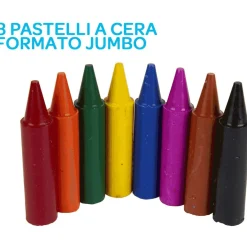Crayola 8 Ceras Jumbo Lavables Mini Kids