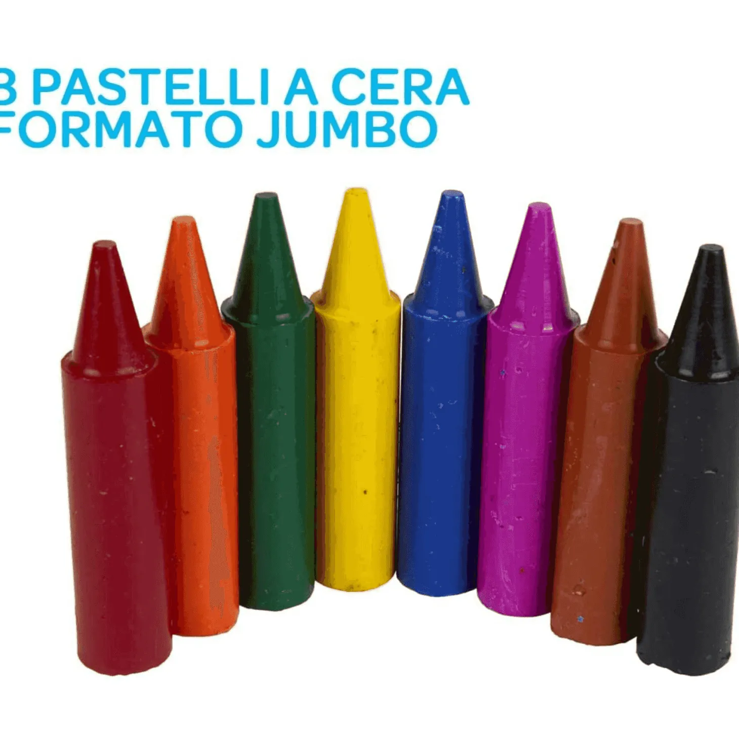 Crayola 8 Ceras Jumbo Lavables Mini Kids