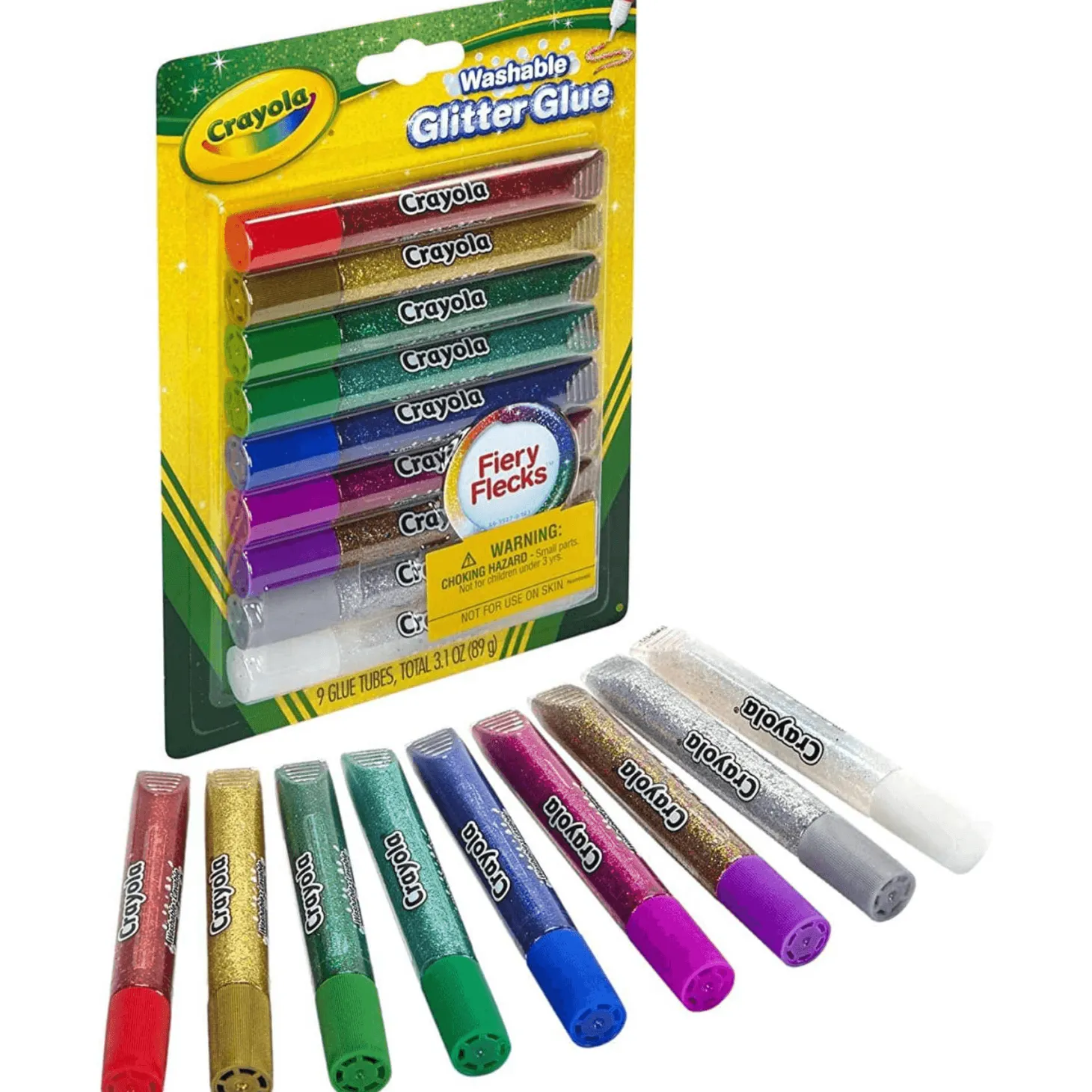 Crayola 9 Pegamentos de Pururina Lavables