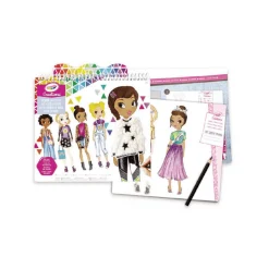 Crayola Creations Kit de Diseños de Moda