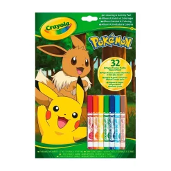 Crayola Libro Actividades Pokémon