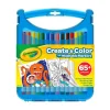 Crayola Maletin Crea y Color Rotuladores Lavables 65 Piezas