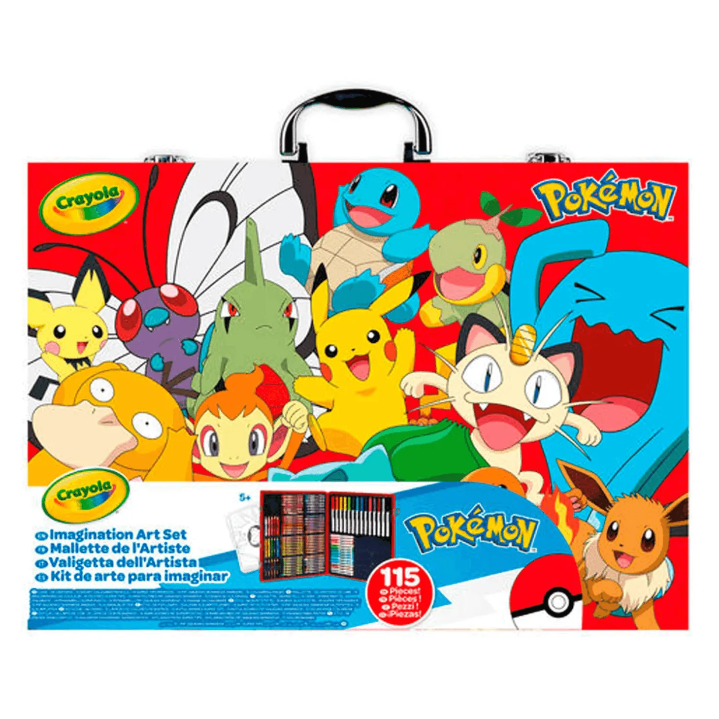 Crayola Maletín de Artista Pokemon