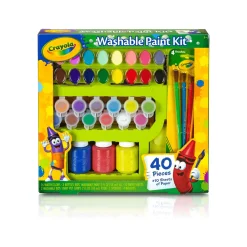 Crayola Set de Pintura Lavable 40 Piezas