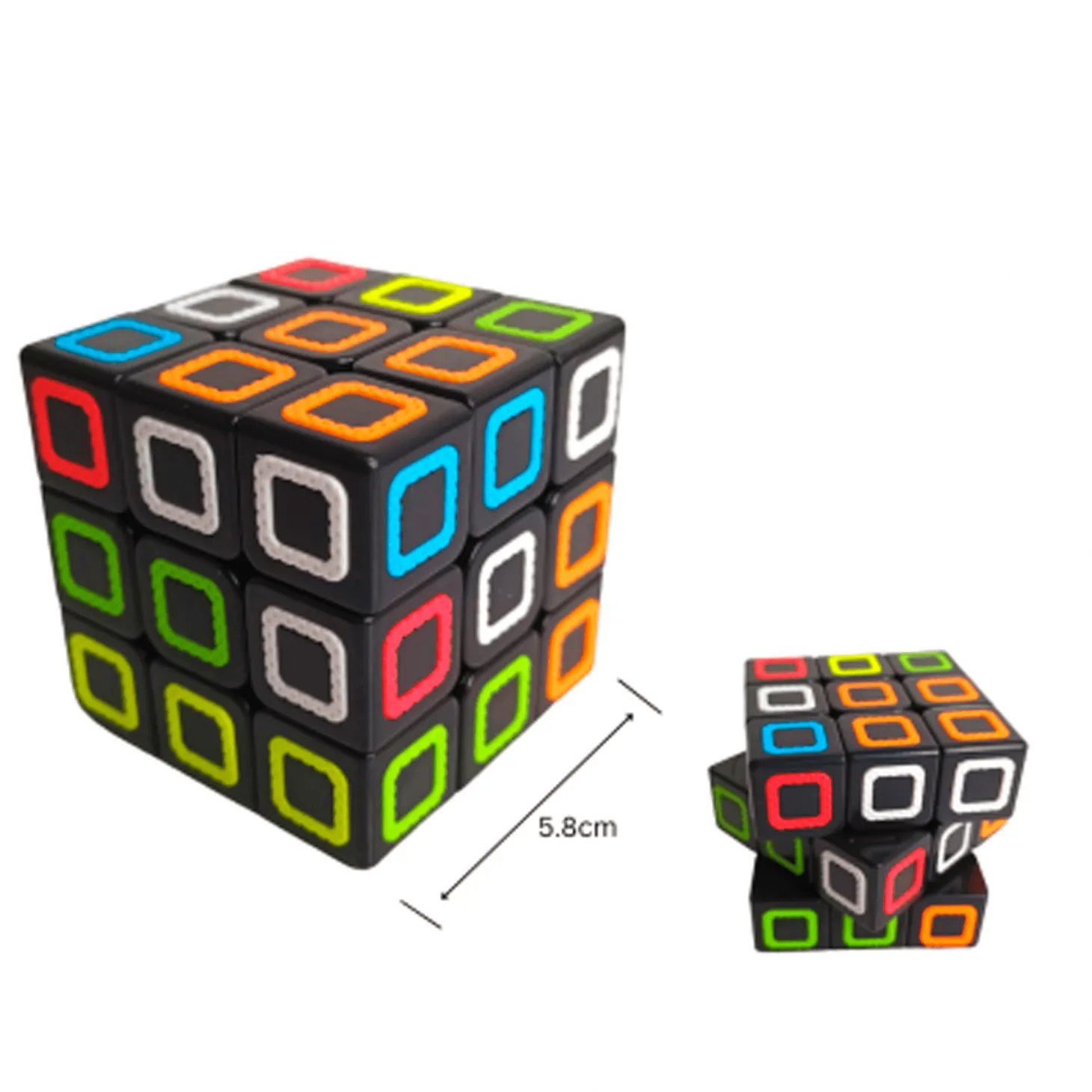 Cubo Crazy Cuadrados 3x3